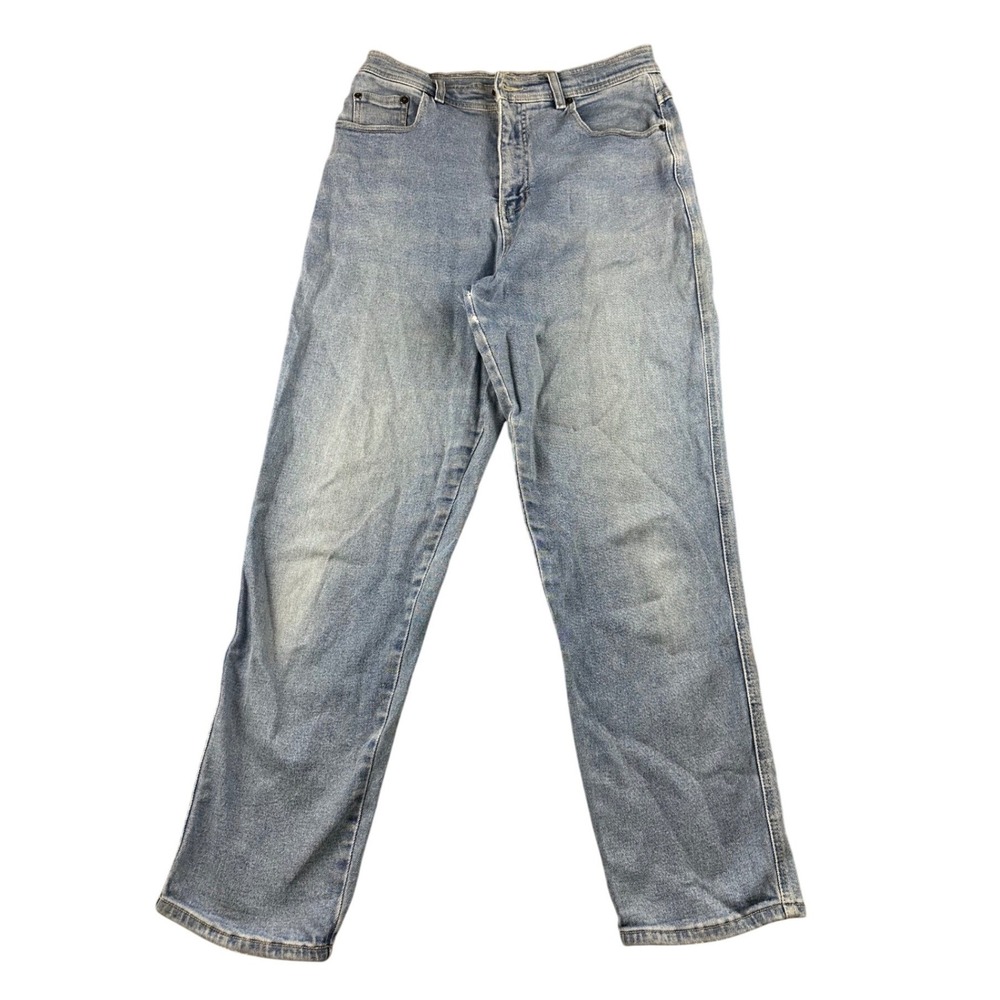 Vintage Bill Blass Jeans Women 10 Blue Straight Leg‎ Stretch Denim Normcore